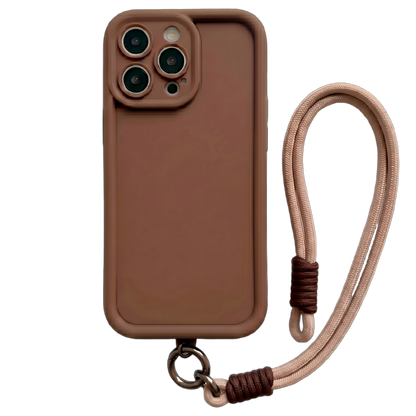 Custom Handwritten Script Phone Case - Bold Contrast Name Matte Case