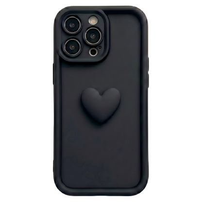 Personalized Name Macaron Series: Fashionable 3D Sweet Heart Case