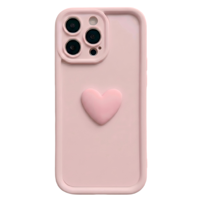 Personalized Name Macaron Series: Fashionable 3D Sweet Heart Case