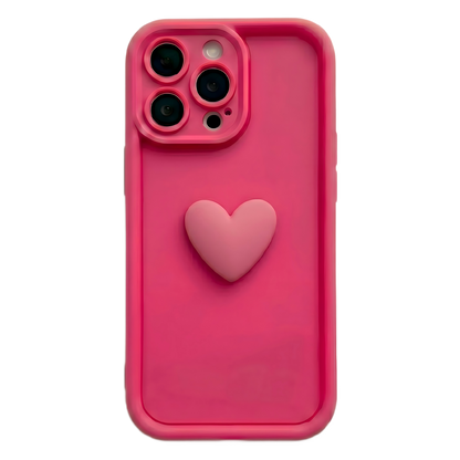 Personalized Name Macaron Series: Fashionable 3D Sweet Heart Case