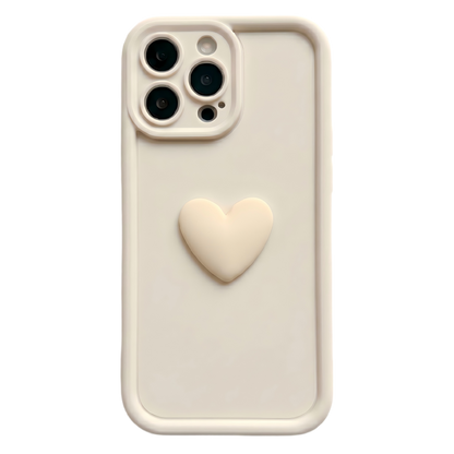 Personalized Name Macaron Series: Fashionable 3D Sweet Heart Case