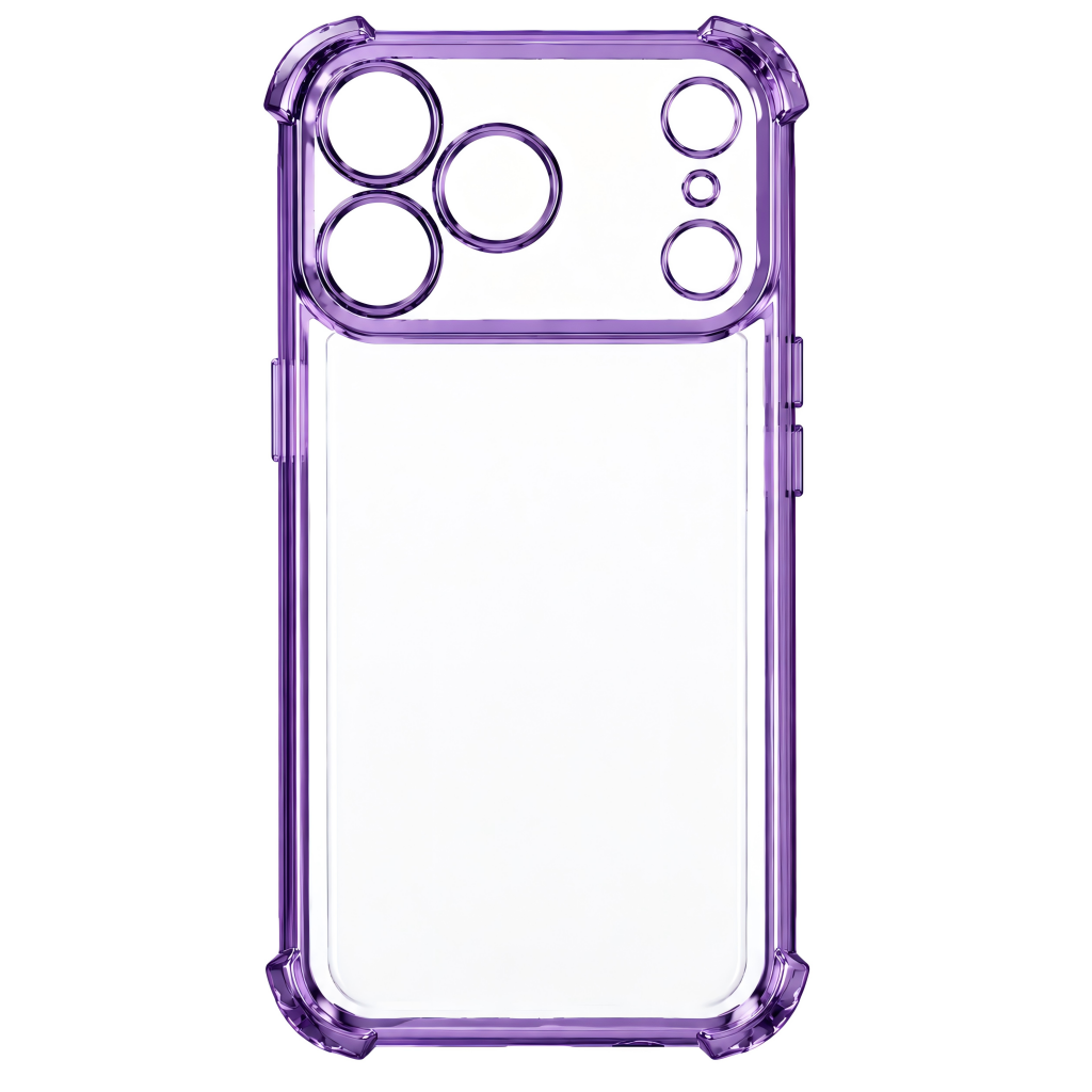 Personalized Name & Initials Phone Case – Custom Monogram Gift for Her, Clear Protective Case