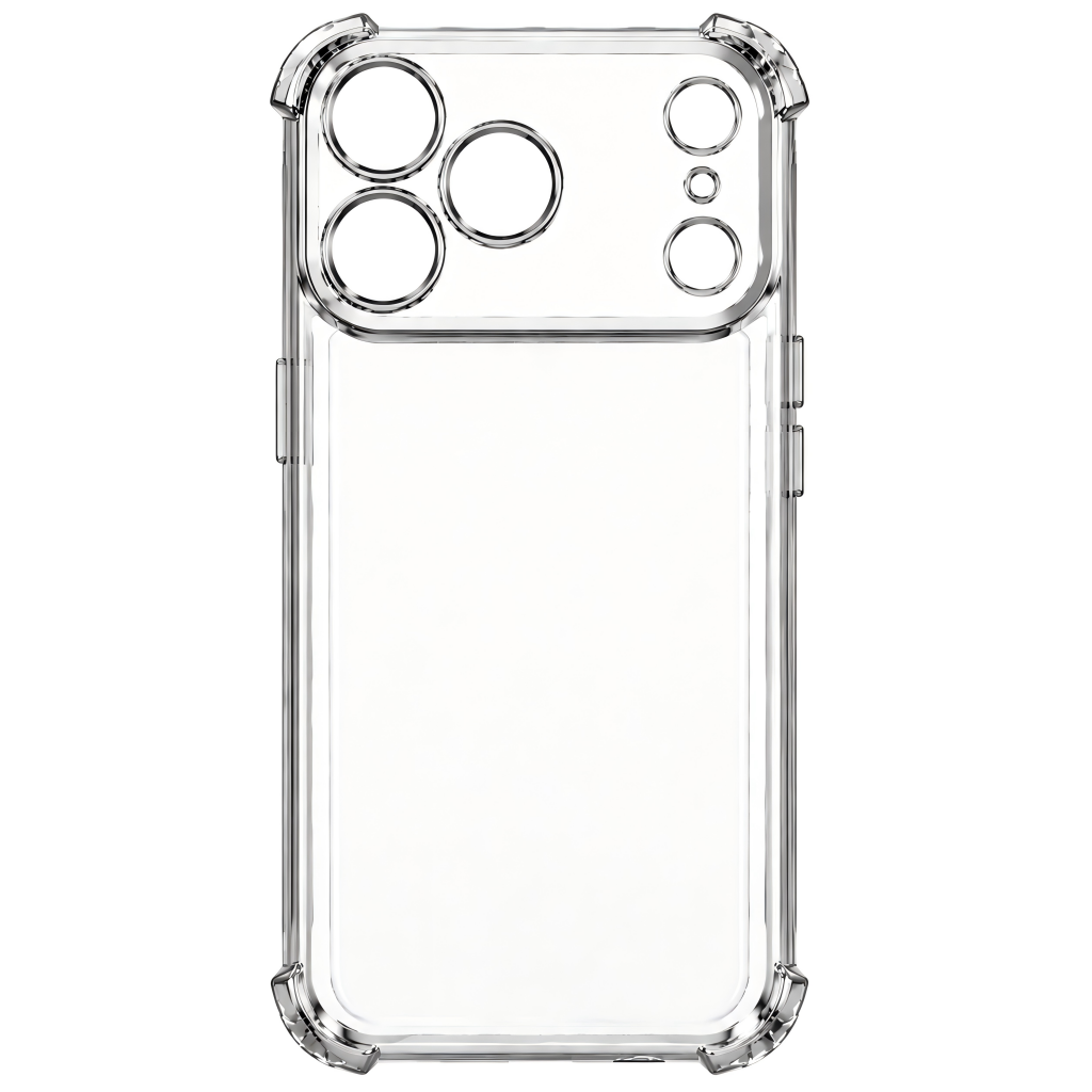 Personalized Name & Initials Phone Case – Custom Monogram Gift for Her, Clear Protective Case