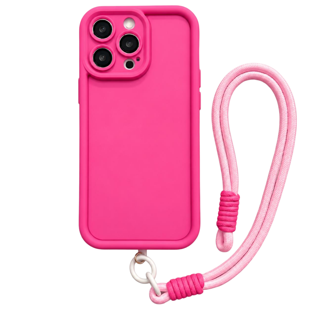 Custom Handwritten Script Phone Case - Bold Contrast Name Matte Case