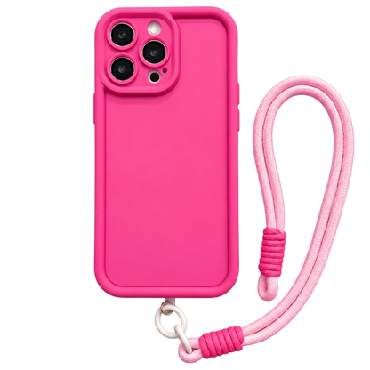 Custom Handwritten Script Phone Case - Bold Contrast Name Matte Case
