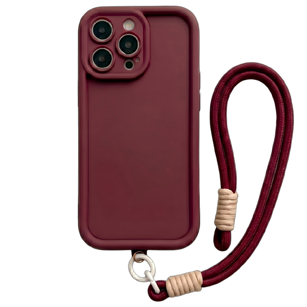 Custom Handwritten Script Phone Case - Bold Contrast Name Matte Case