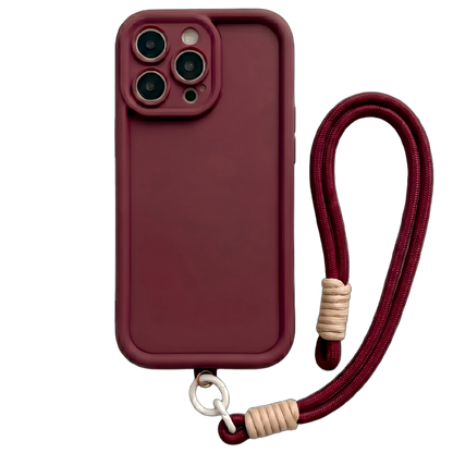 Custom Handwritten Script Phone Case - Bold Contrast Name Matte Case